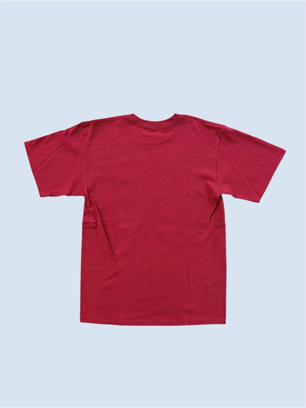 Anvil Red Short-Sleeve Graphic Tee with Equestrian Print - Picture 3 of 5
